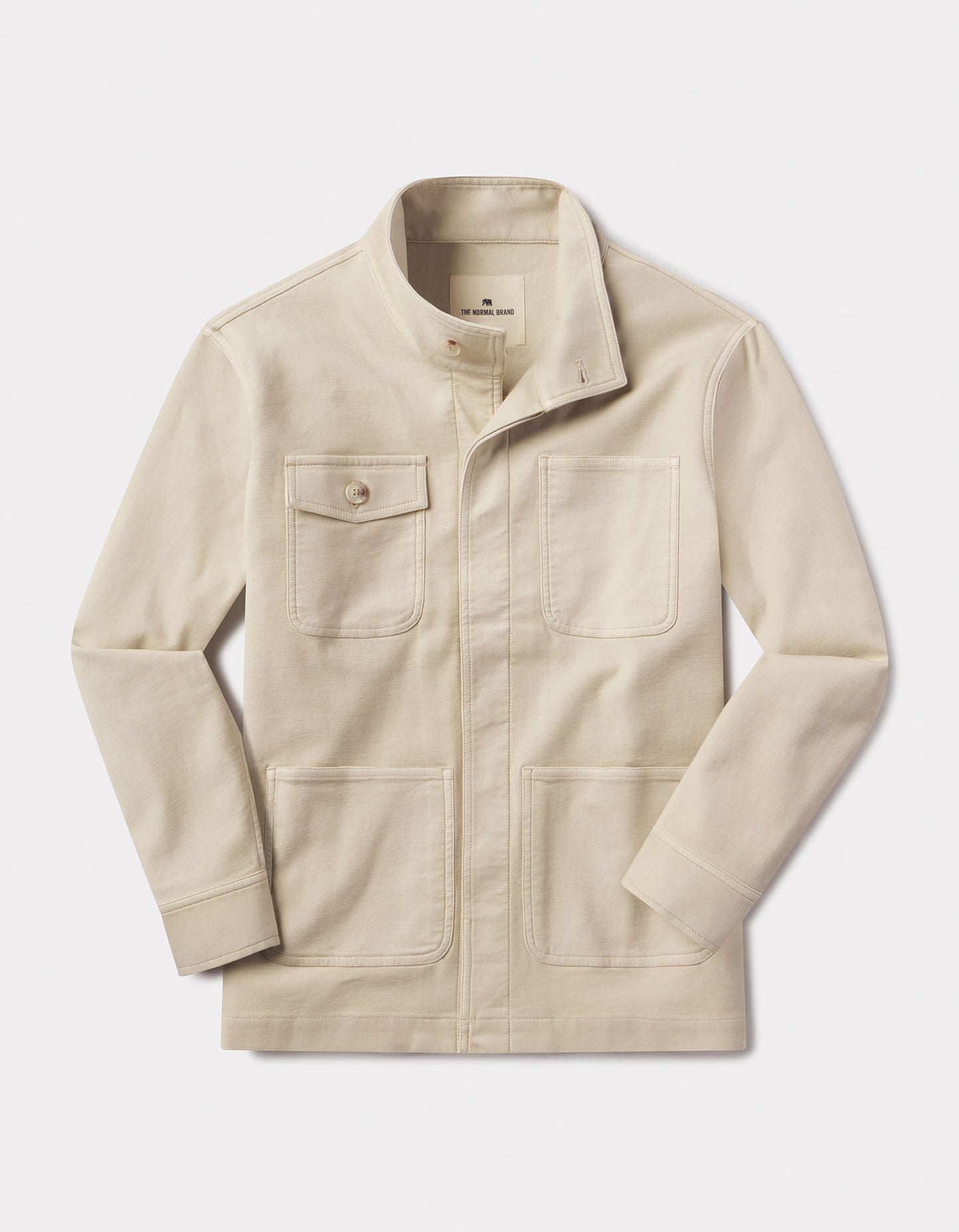 Comfort Terry Chore Coat in Birch