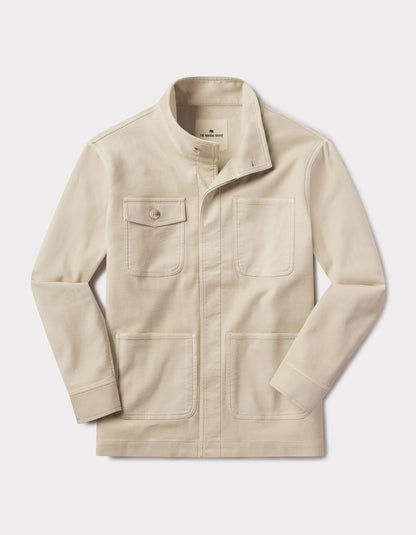 Comfort Terry Chore Coat in Birch