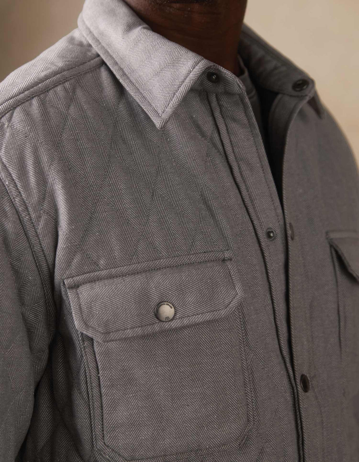 Insulated Workwear Jacket in Ash Nep