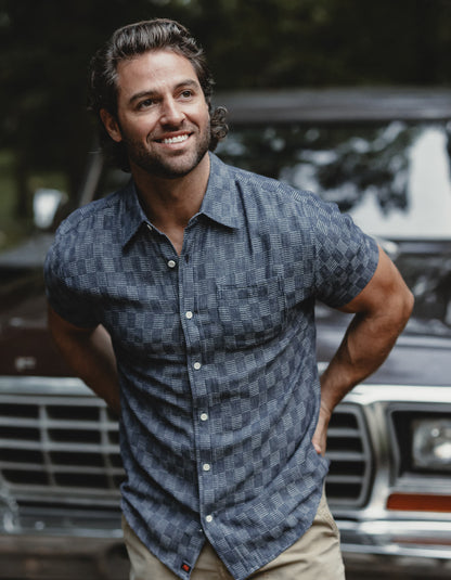 Freshwater Short Sleeve Button Up Shirt