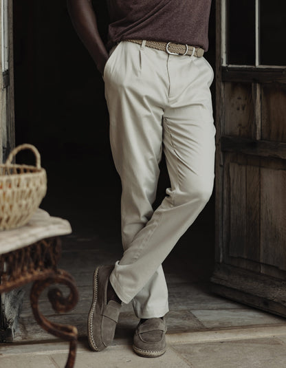 Comfortech Twill Pant in Stone