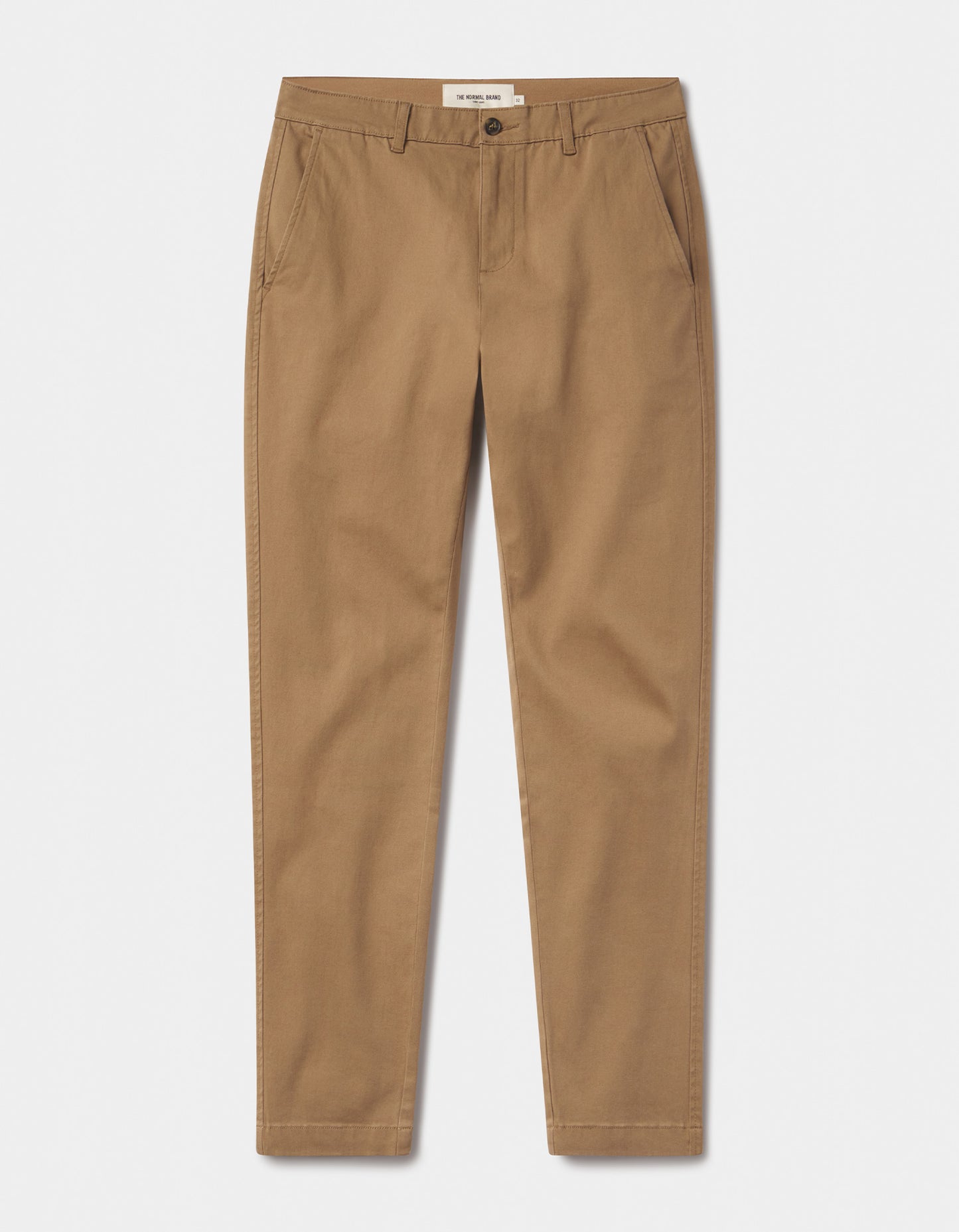 Normal Stretch Straight Chino in Russet