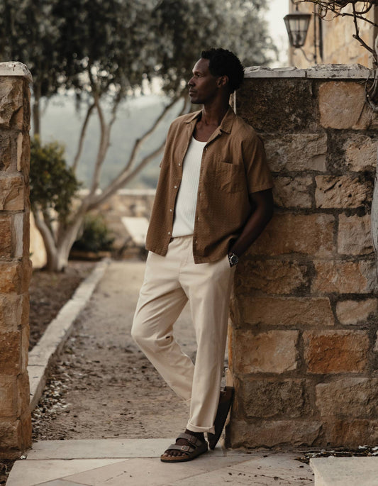 Texstretch Summer Pant in Light Khaki