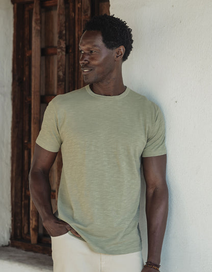 Vintage Slub Perfect Tee in Sage