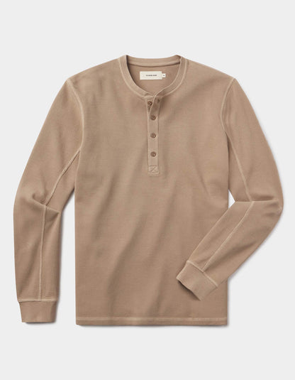 Vintage Thermal Mountain Henley