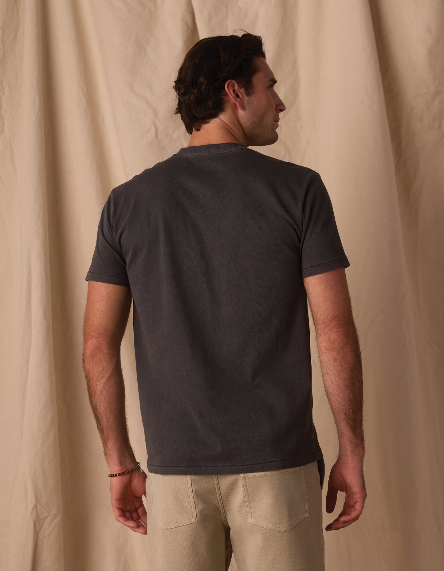 Normal Jersey Henley in Shadow