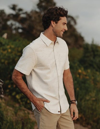 Freshwater Short Sleeve Button Up Shirt