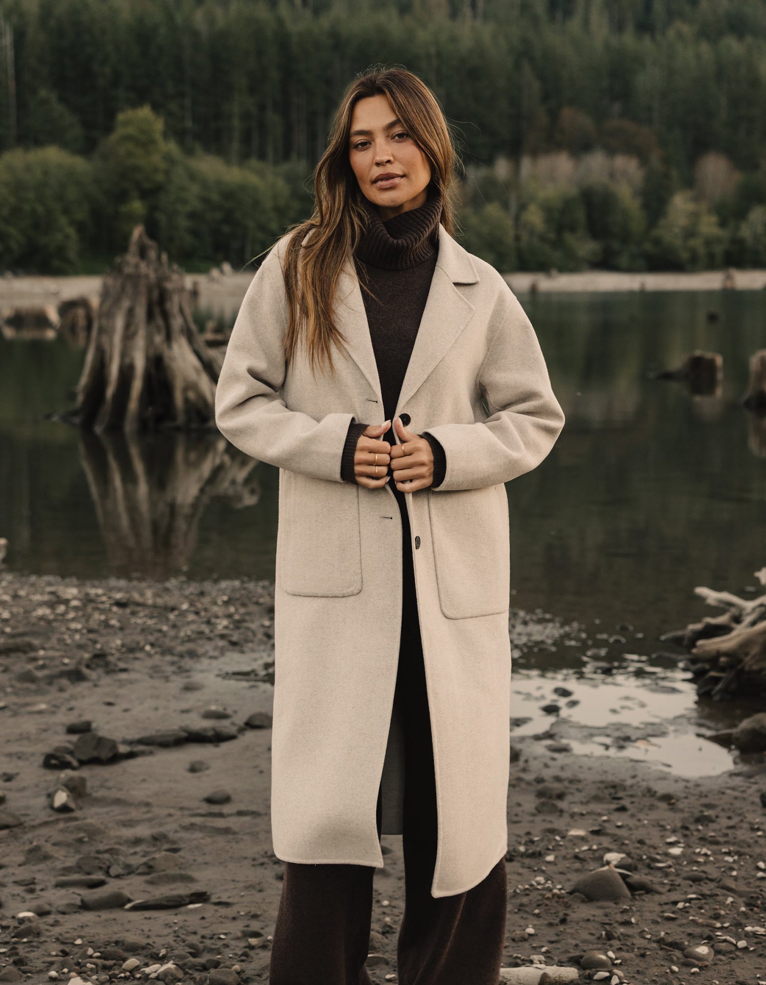 Duster Coat in Oat – The Normal Brand