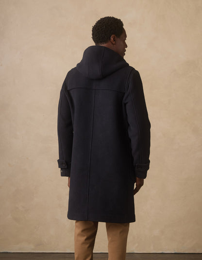 James Duffle Coat in Navy