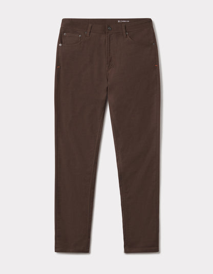Comfort Terry Pant in Dark Brown