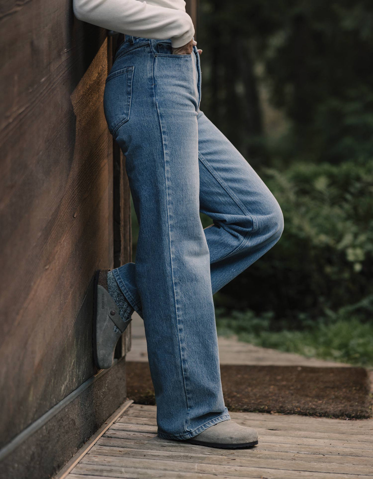 Wide Leg Jean in Vintage Medium Wash