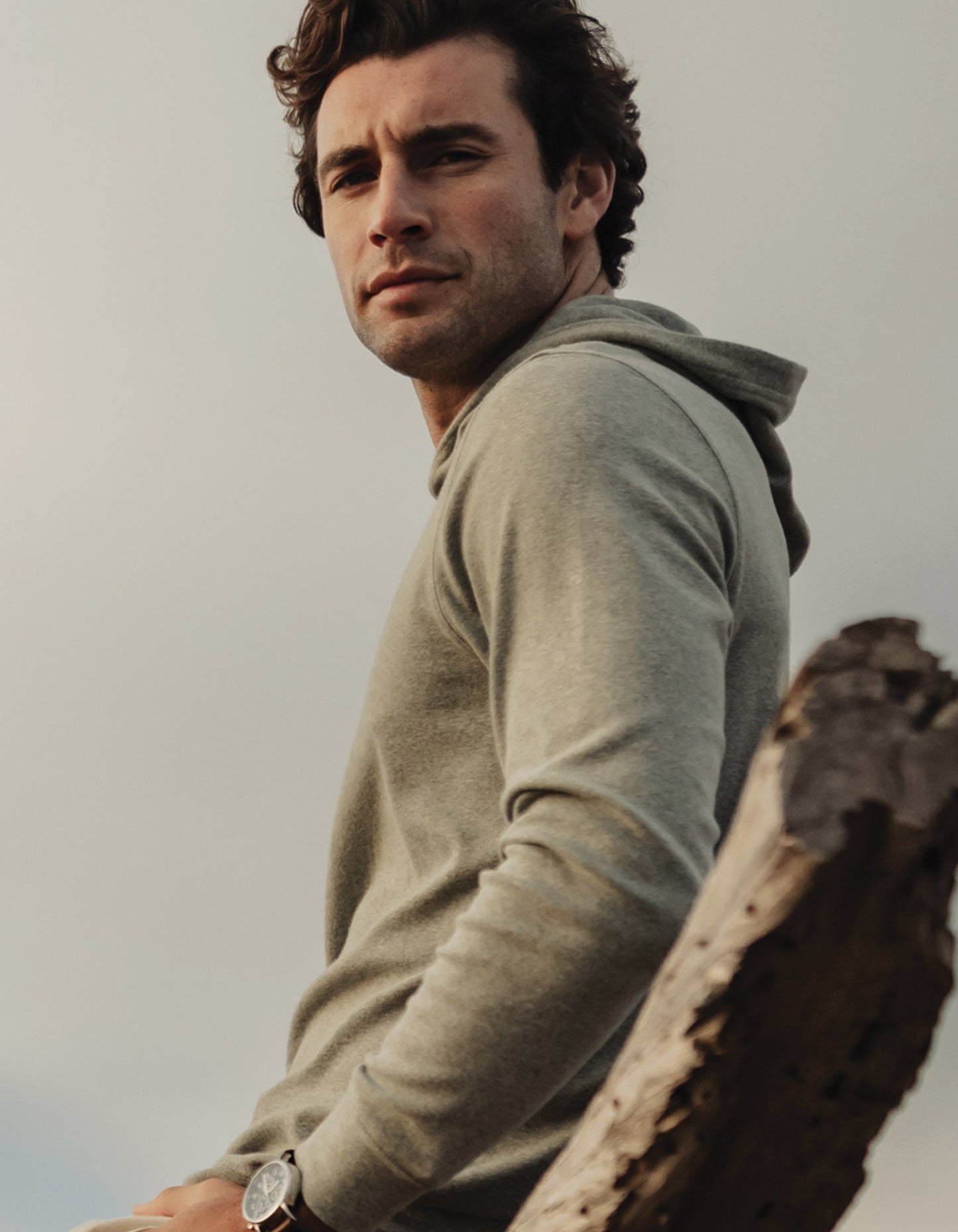 Puremeso Essential Hoodie in Sea Glass