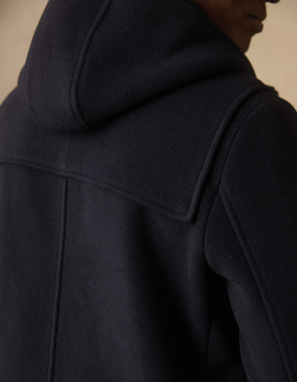 James Duffle Coat in Navy