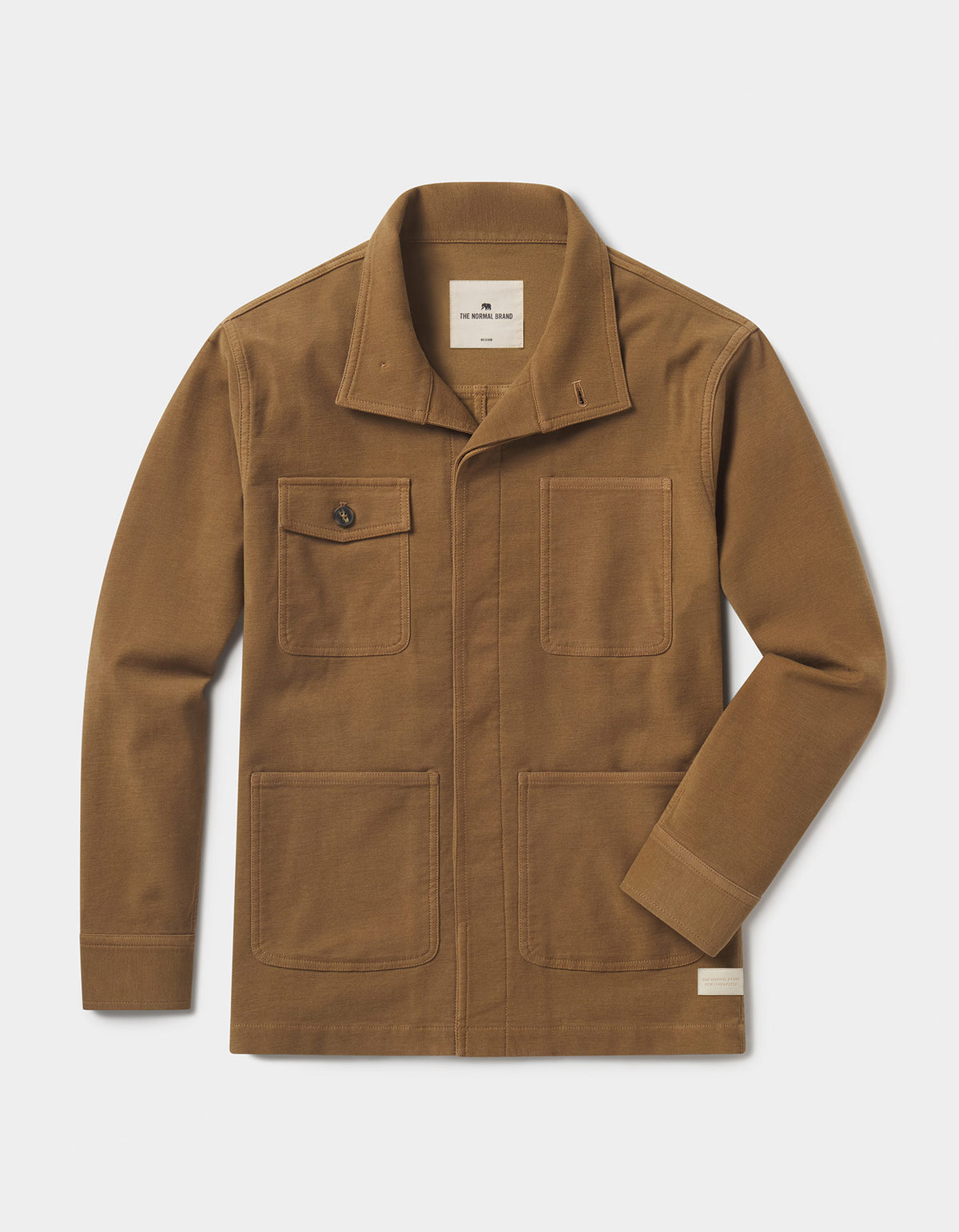 Comfort Terry Chore Coat in Russet