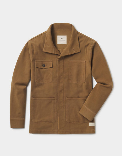 Comfort Terry Chore Coat in Russet