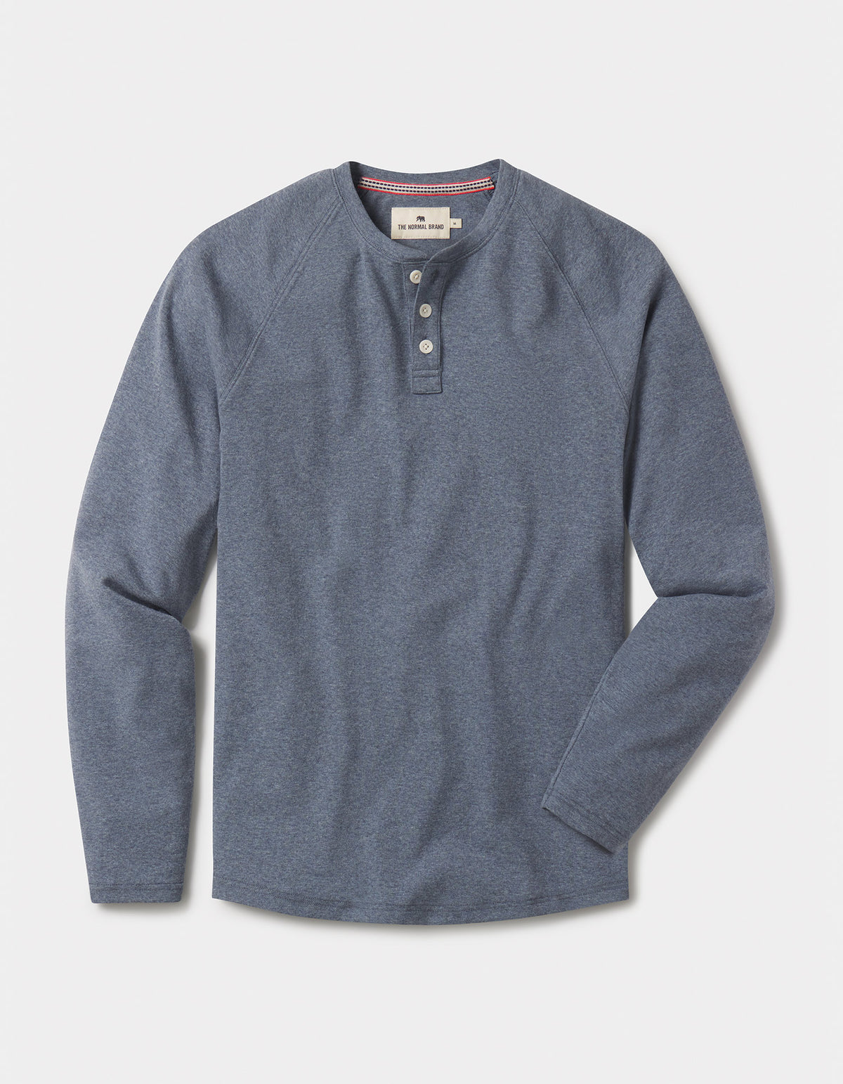 Puremeso Everyday Henley in Bluestone