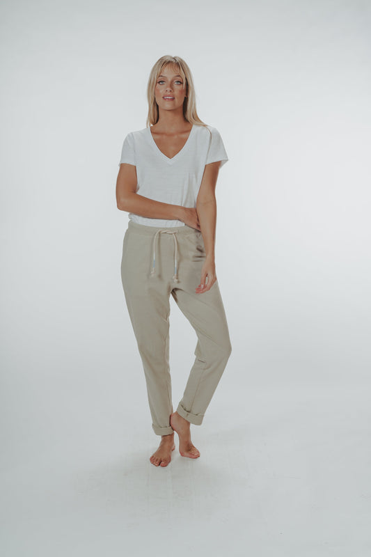 Lounge Terry Pant in Sage