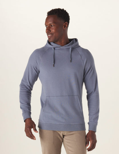 Puremeso Weekend Hoodie in Mineral Blue