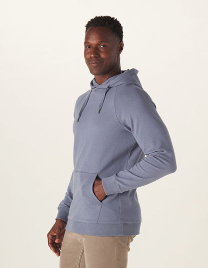 Puremeso Weekend Hoodie in Mineral Blue