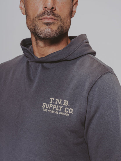 Clay Fleece Hoodie - TNB Supply Co. in Charcoal