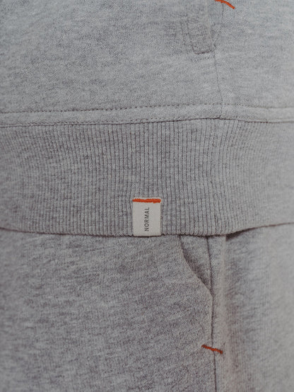 Fairweather Shawl Collar Sweatshirt in Athletic Grey