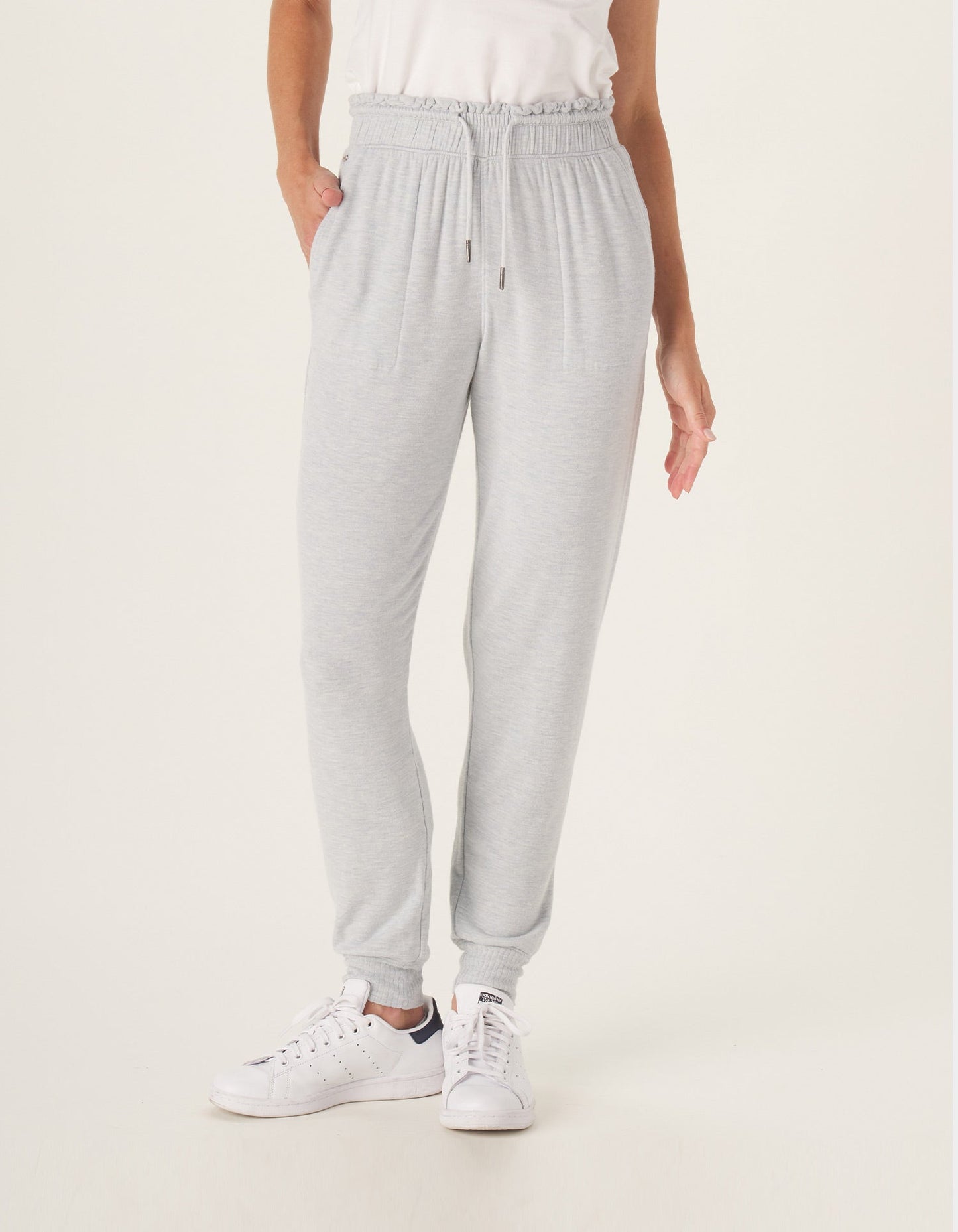 Malakos Knit Jogger in Blue Fog