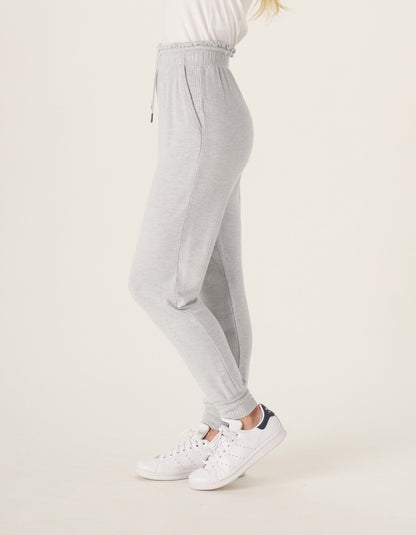 Malakos Knit Jogger in Blue Fog