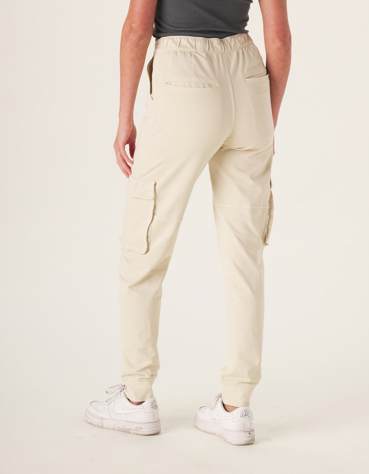 Tentoma Utility Track Pant in Bone