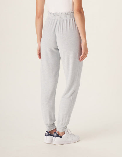 Malakos Knit Jogger in Blue Fog