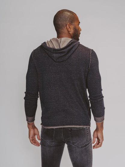 Jimmy Sweater Hoodie in Navy