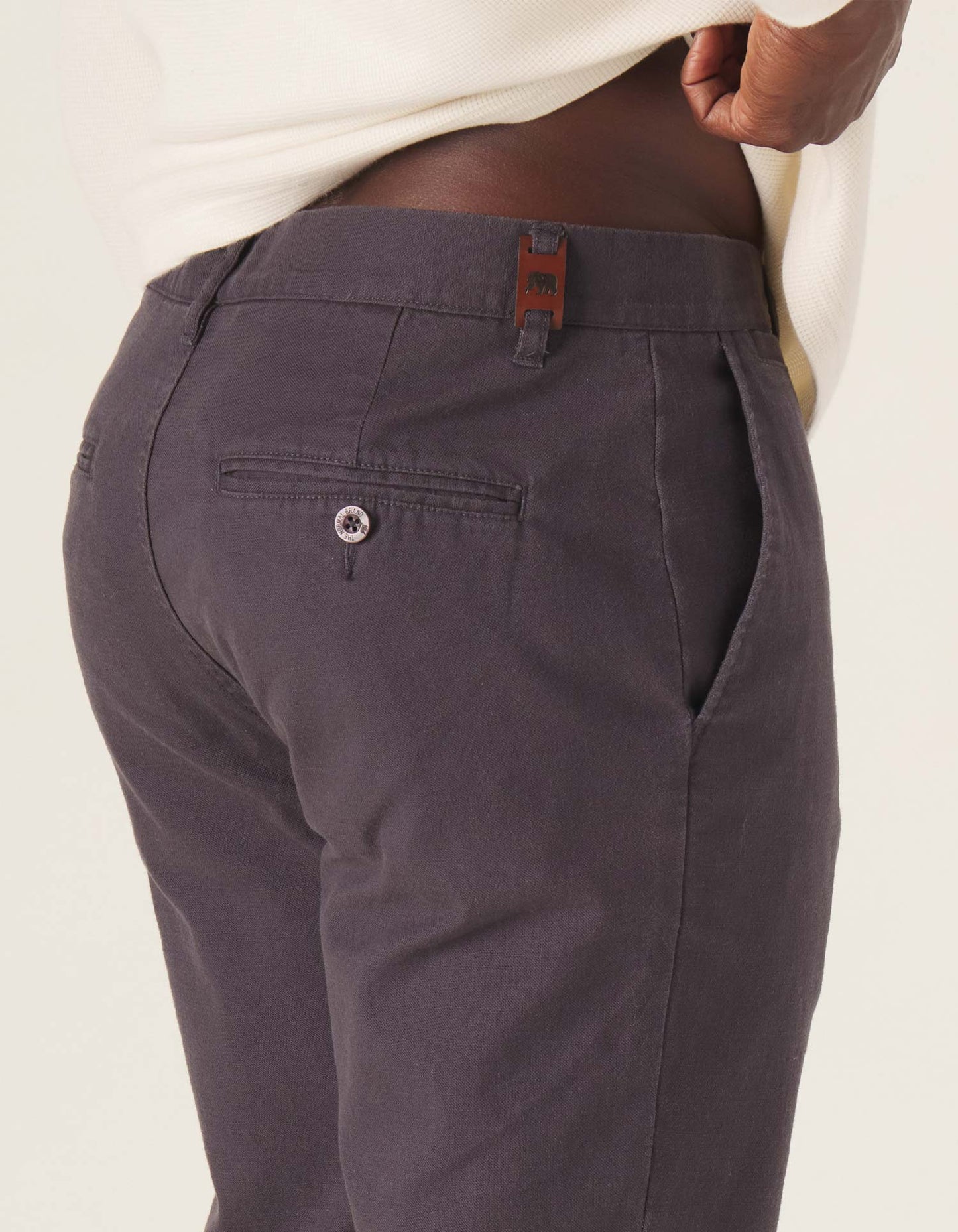 Normal Stretch Canvas Pant in Slate Grey Canvas