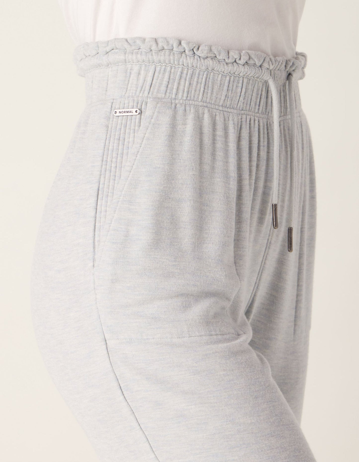 Malakos Knit Jogger in Blue Fog