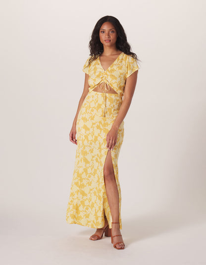 Ezra Crepe Cinch Dress