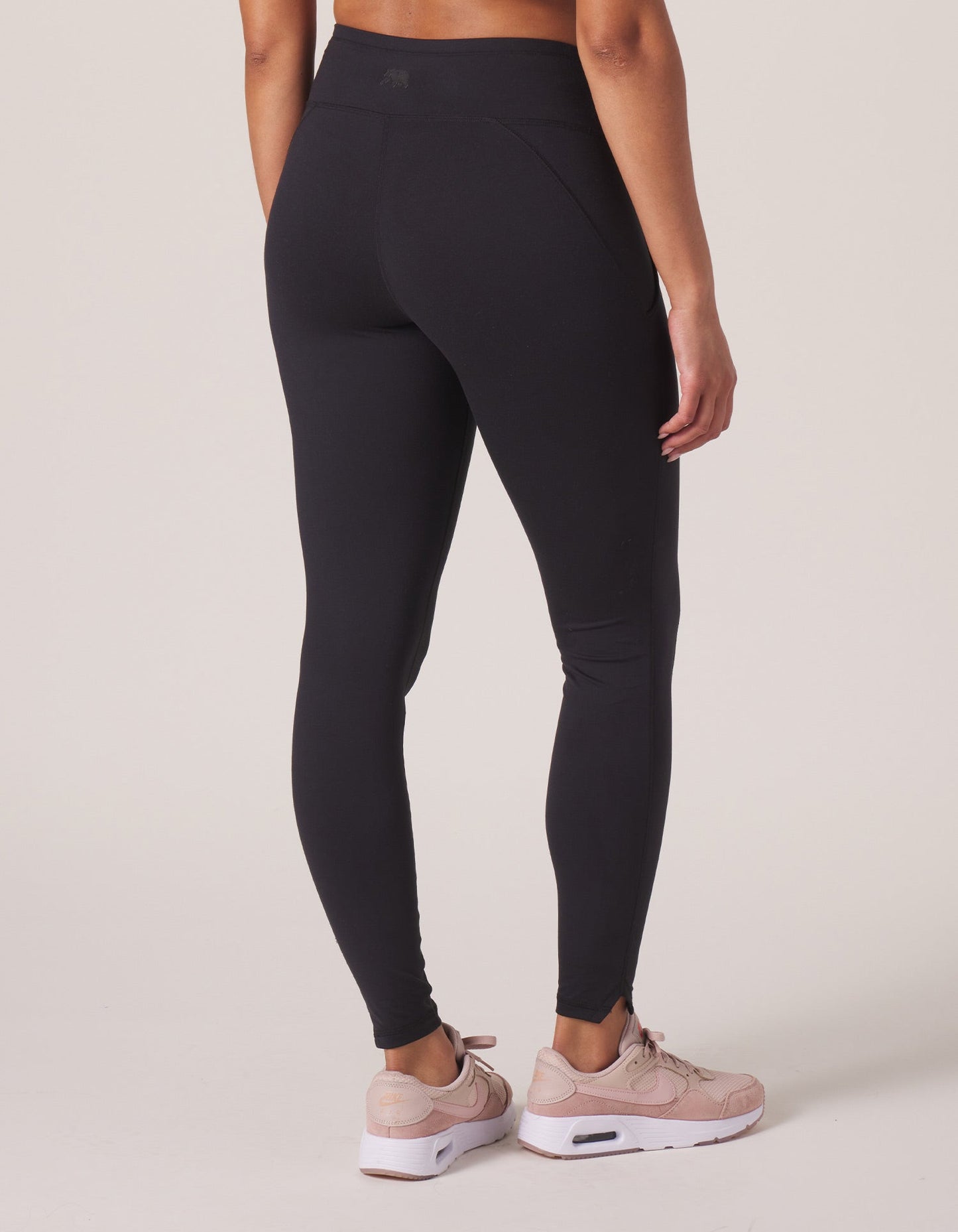 Drawcord Legging in Black