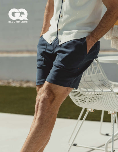 Comfort Terry Utility Short in Shadow