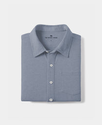 Active Puremeso Button Down Shirt: Blue