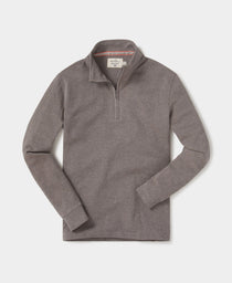 Puremeso Quarter Zip Pullover: Grey