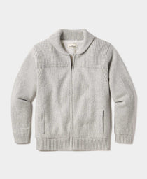 Sweater Jacket: Stone