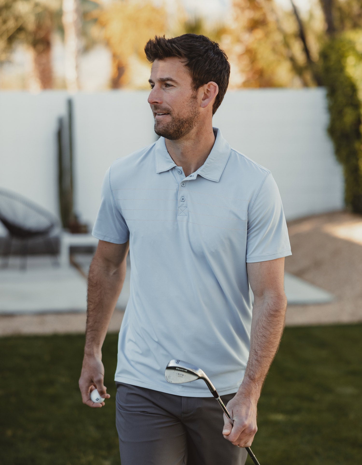 Fore Stripe Performance Polo