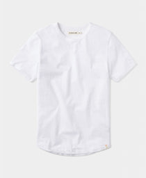 Legacy Jersey Perfect Tee: White