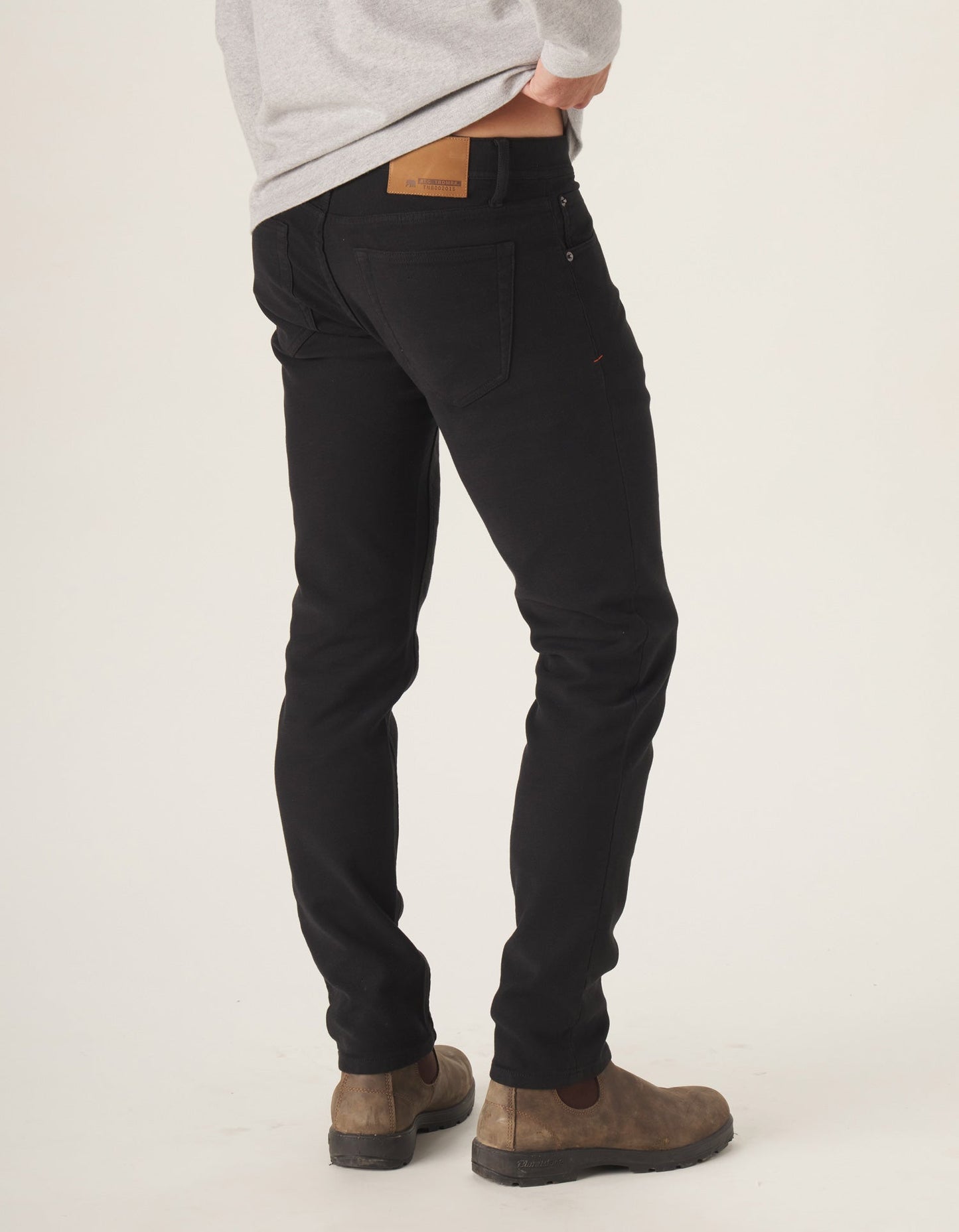 Comfort Terry Pant in Black