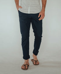 Normal Stretch Canvas Pant: Navy Canvas
